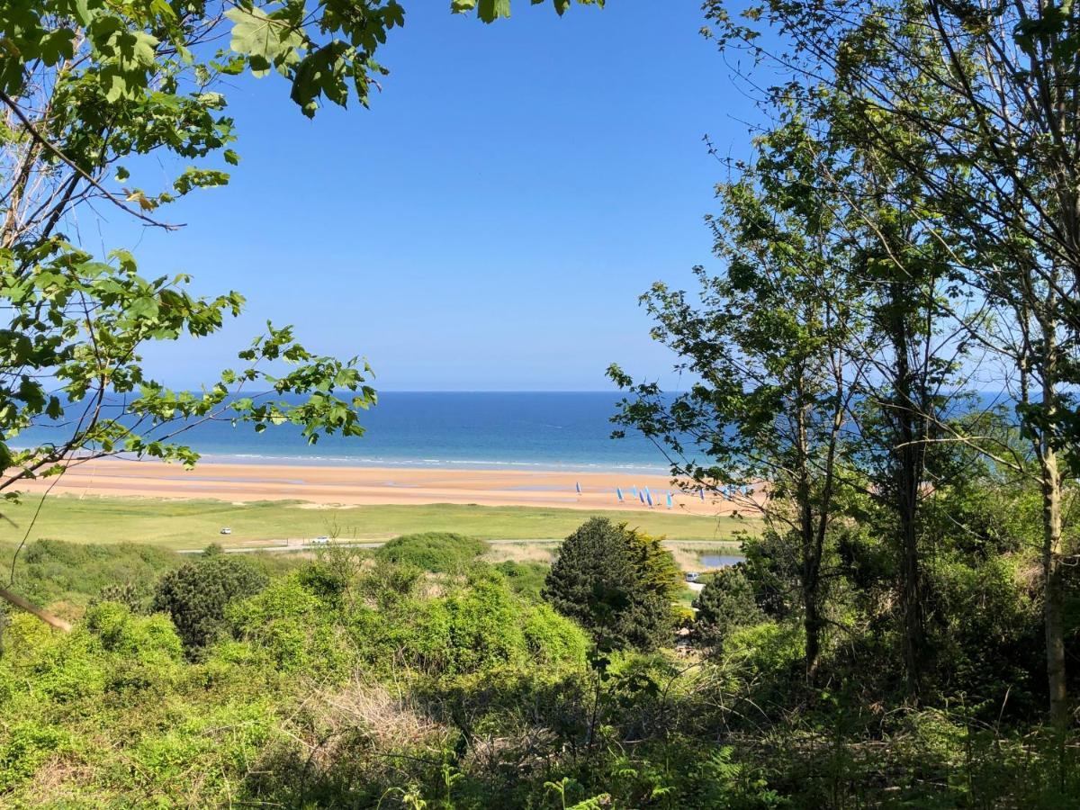 Maison Proche Omaha Beach Vue Imprenable Sur Haras Etreham Exterior foto
